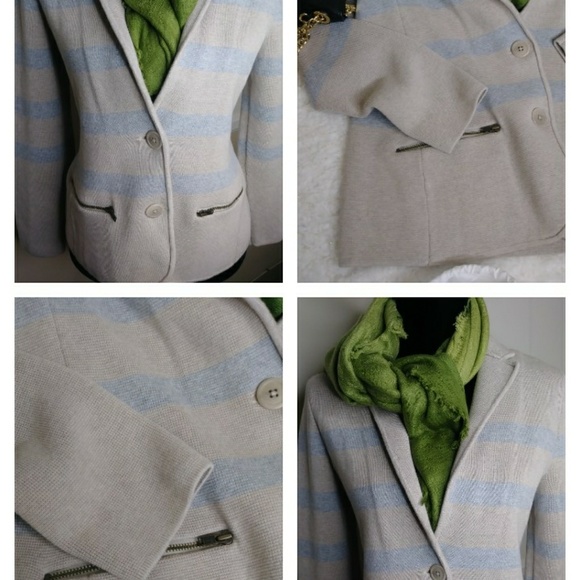 Talbot Jacket blazer zippered pockets NWOT - Picture 2 of 8